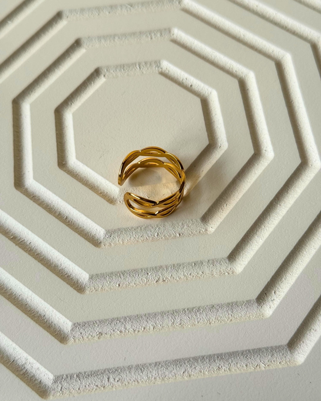 Linked in Twinkle Rings - Anti Tarnish