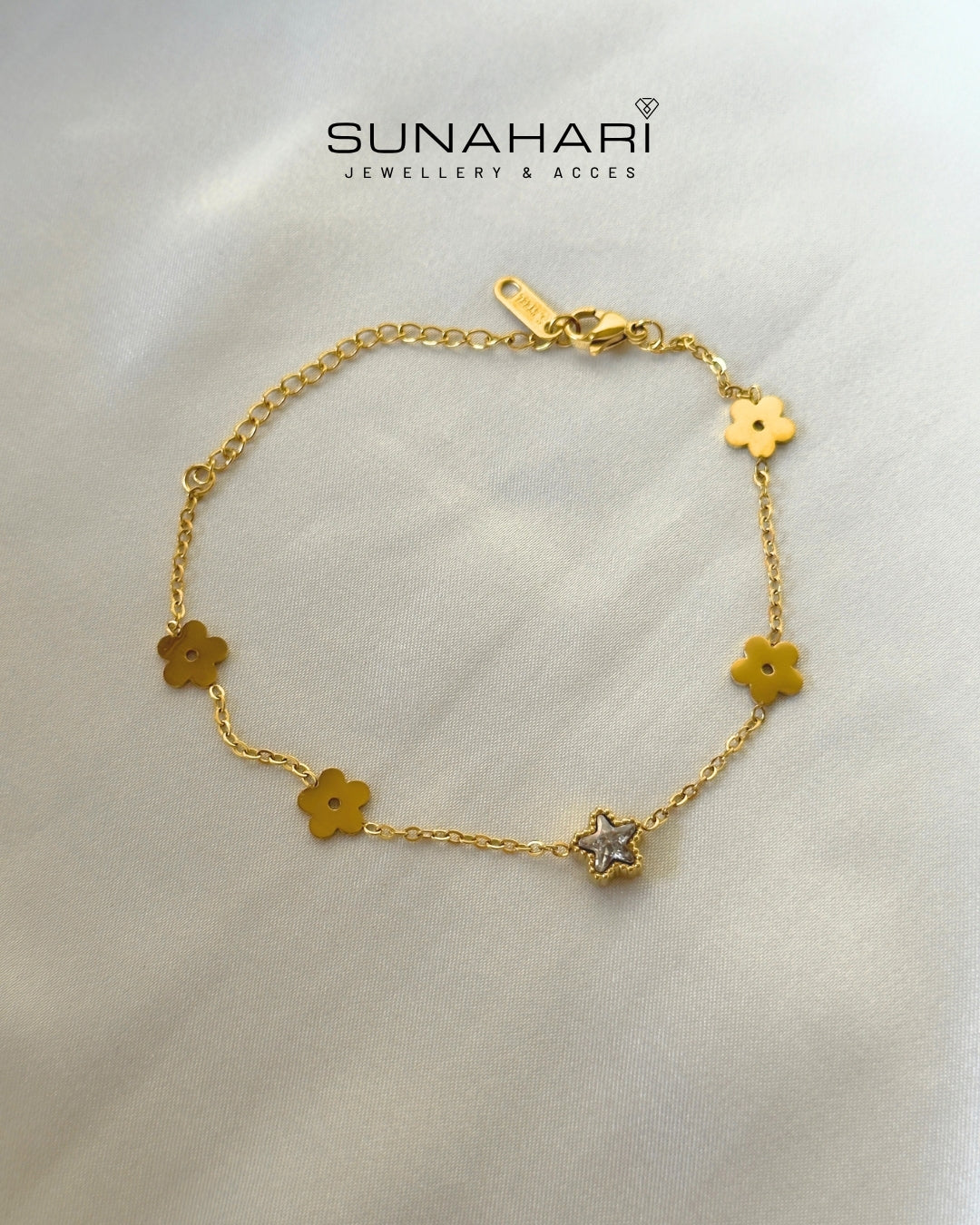 Starlit Bloom Bracelet
