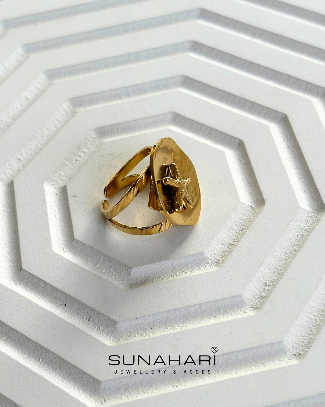 Tropical Tantrum Starfish Ring