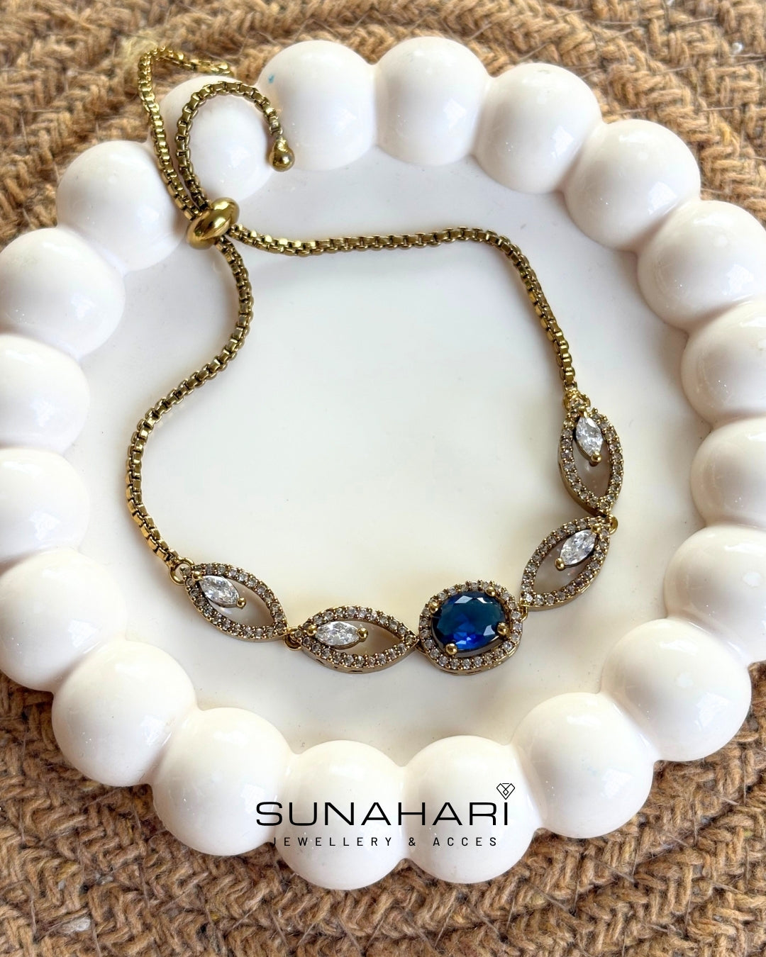 Shimmer of Blue Bracelet