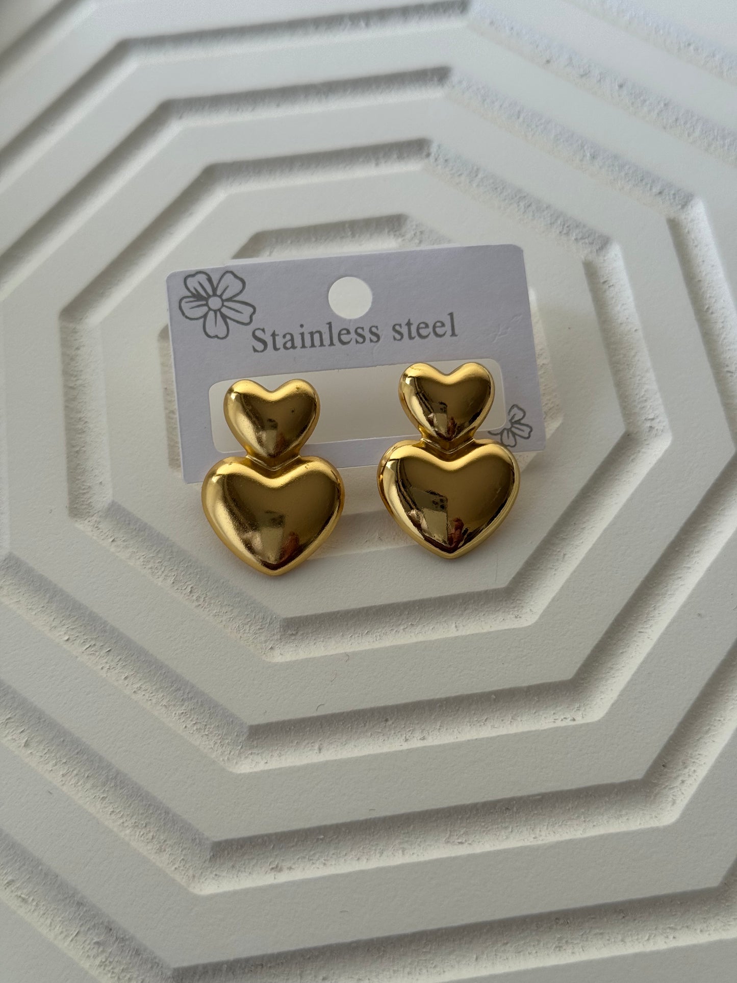 Love you in Gold! Earrings- Anti Tarnish