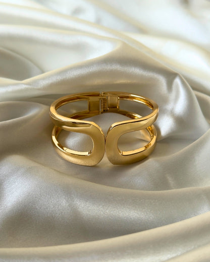 Spiral Golden Cuff