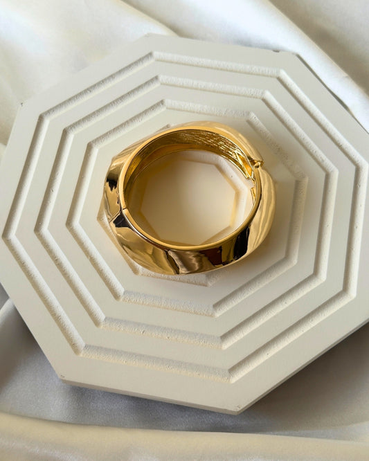 Gold Cuff Bracelet