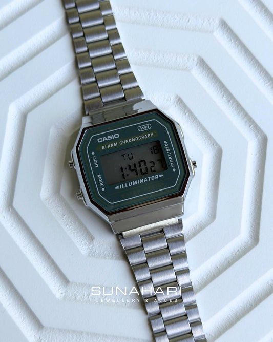 Vintage A168 Green (Digital Watch)
