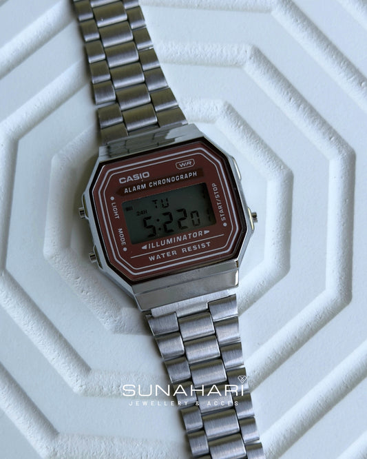 Vintage A168 Brown (Digital Watch)