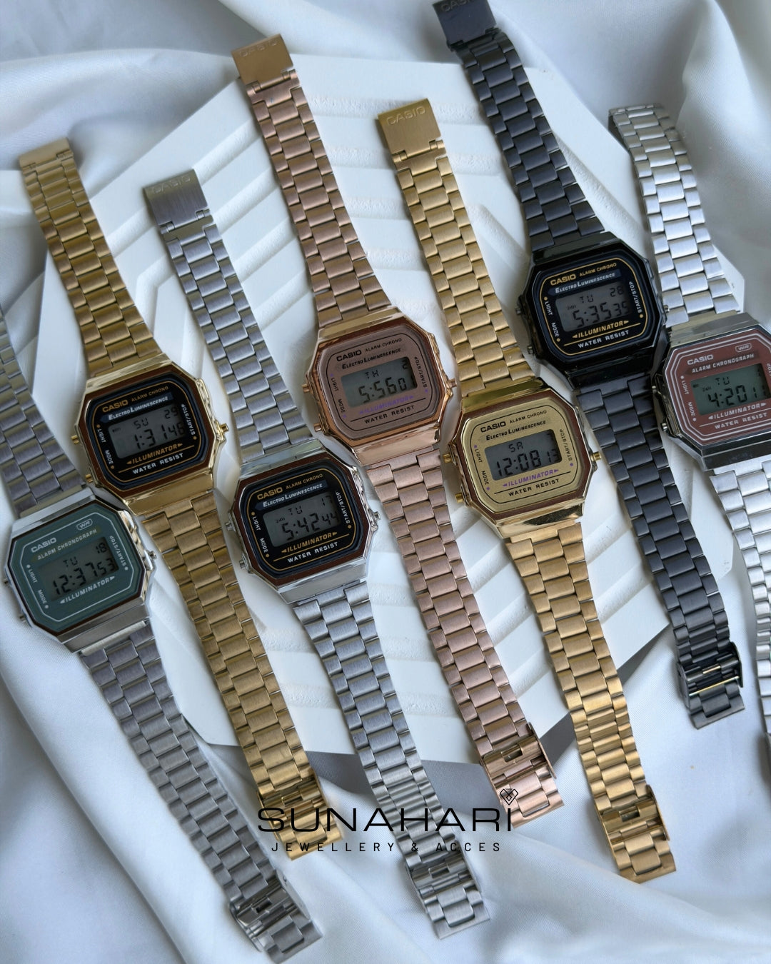 Vintage A168 Brown (Digital Watch)