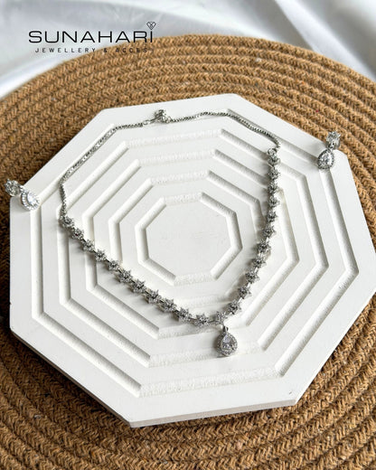 Crystal Aura Set - Silver