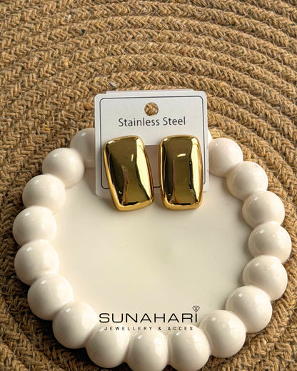 Gold Addiction Chunky Earrings