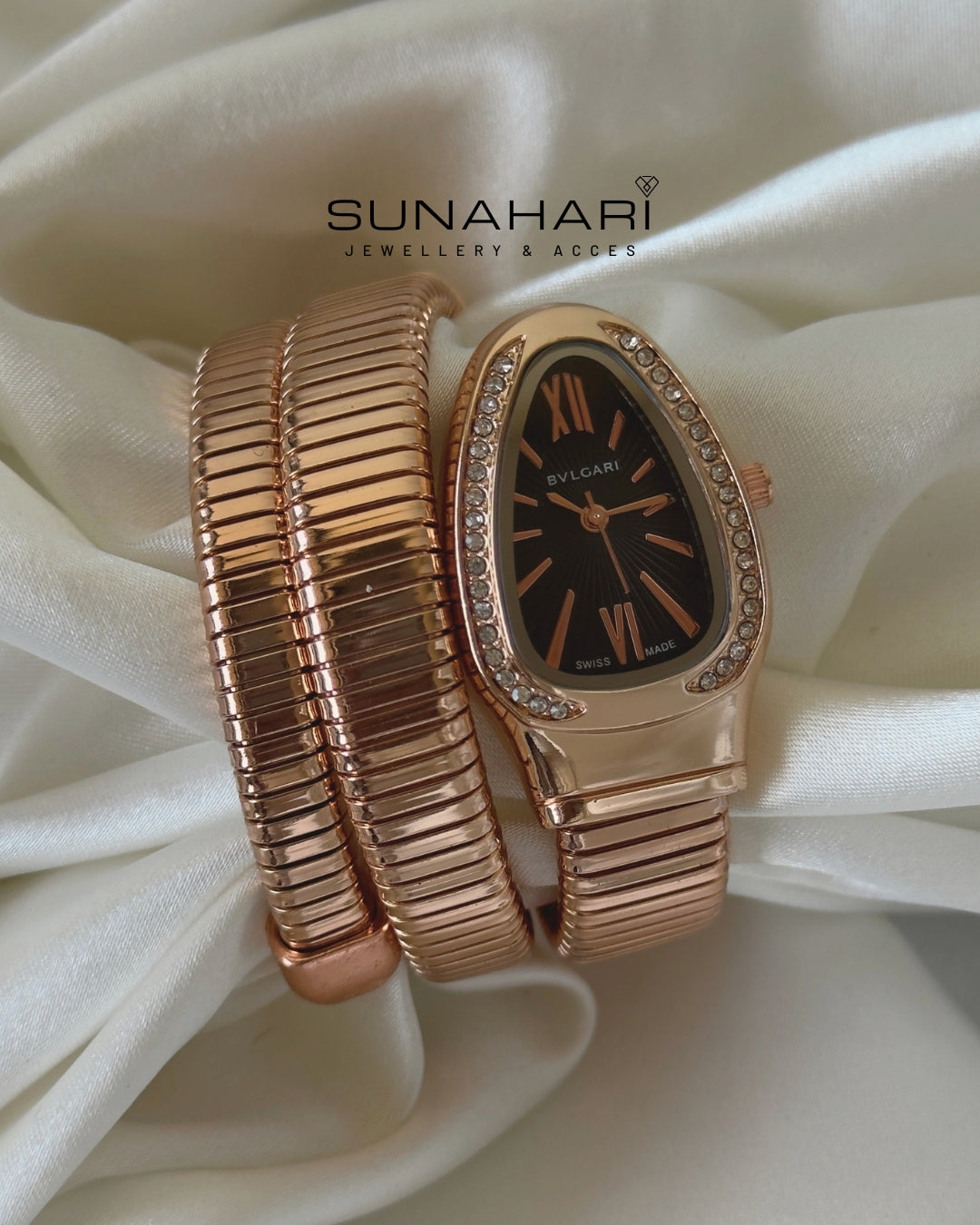 Serpenti-Tubogas Rose Gold (Analog Watch)