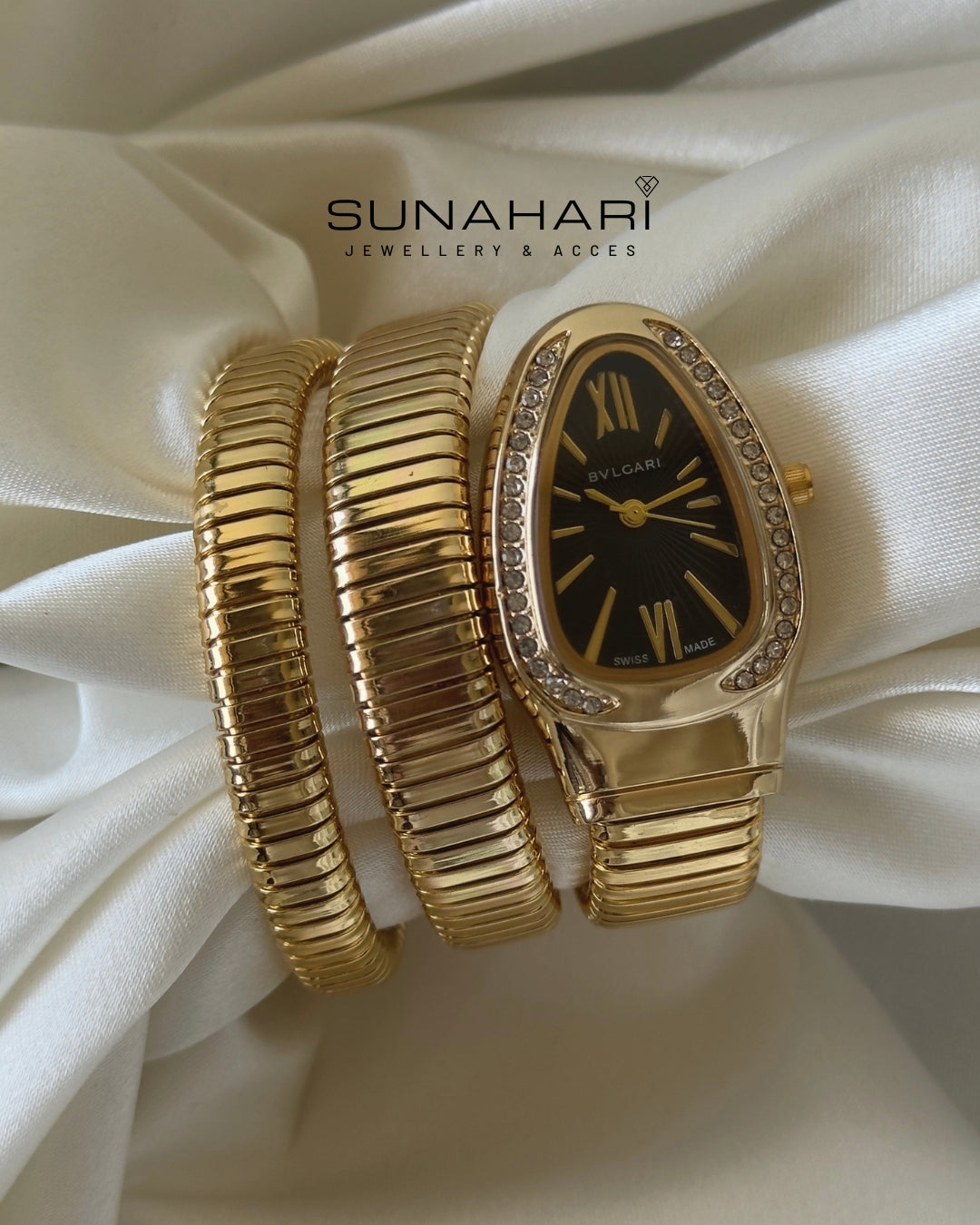 Serpenti-Tubogas Gold (Analog Watch)