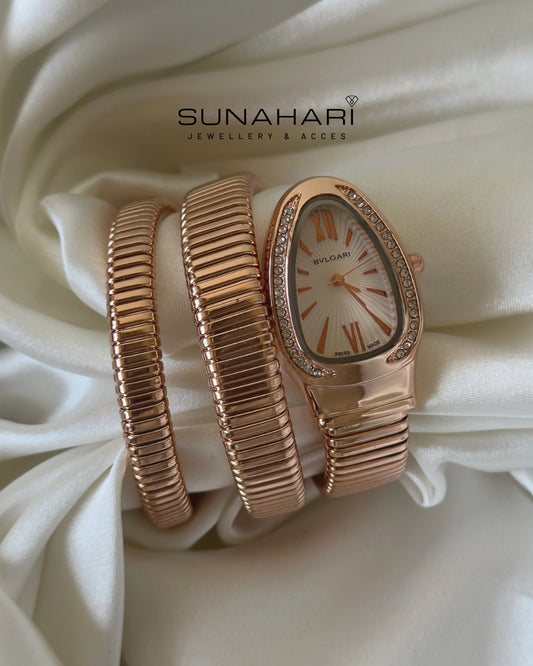 Serpenti-Tubogas Rose Gold (Analog Watch)
