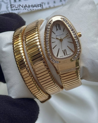 Serpenti-Tubogas Gold (Analog Watch)