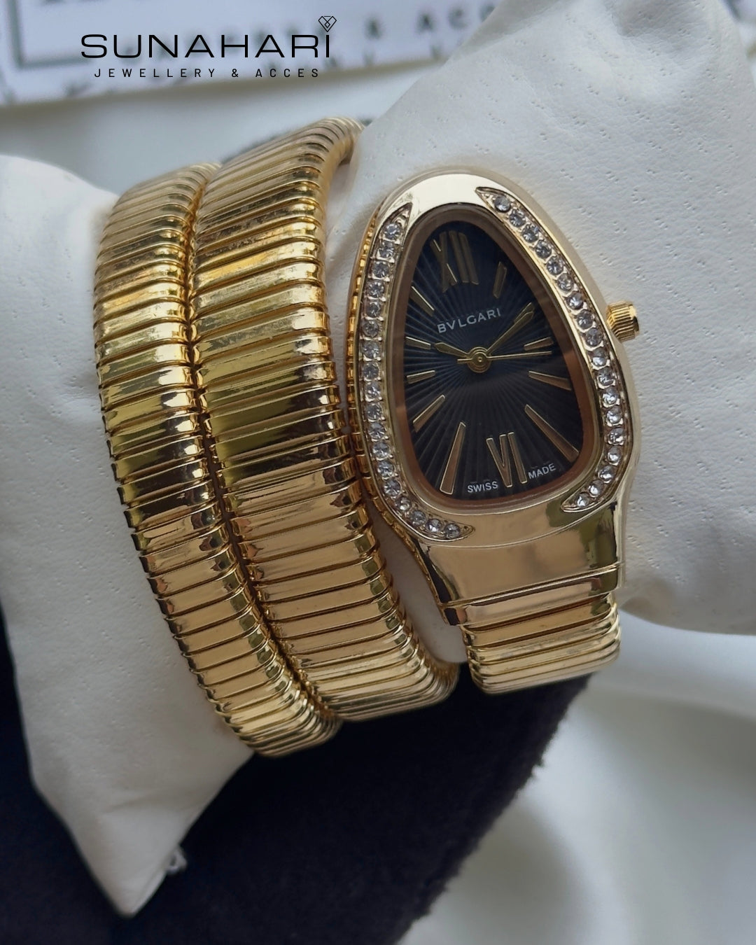 Serpenti-Tubogas Gold (Analog Watch)