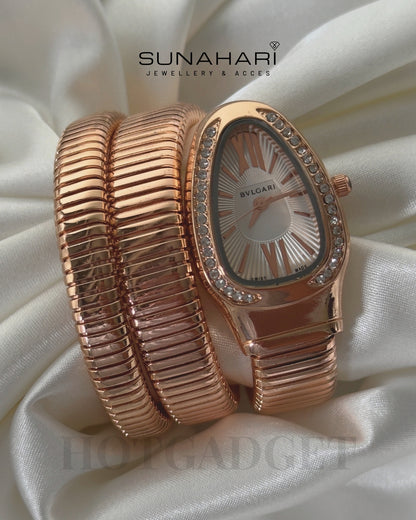 Serpenti-Tubogas Rose Gold (Analog Watch)