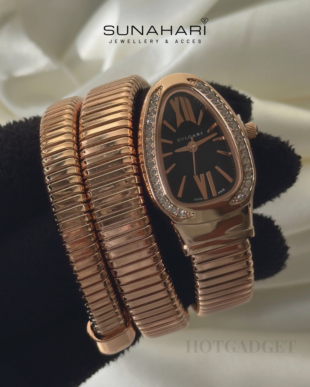 Serpenti-Tubogas Rose Gold (Analog Watch)