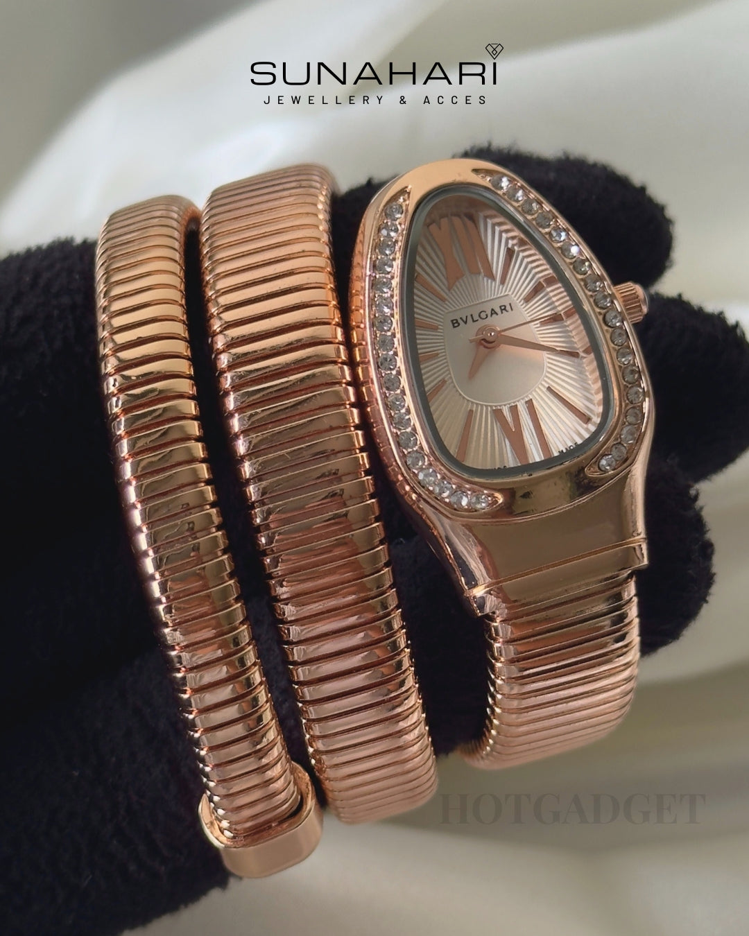 Serpenti-Tubogas Rose Gold (Analog Watch)