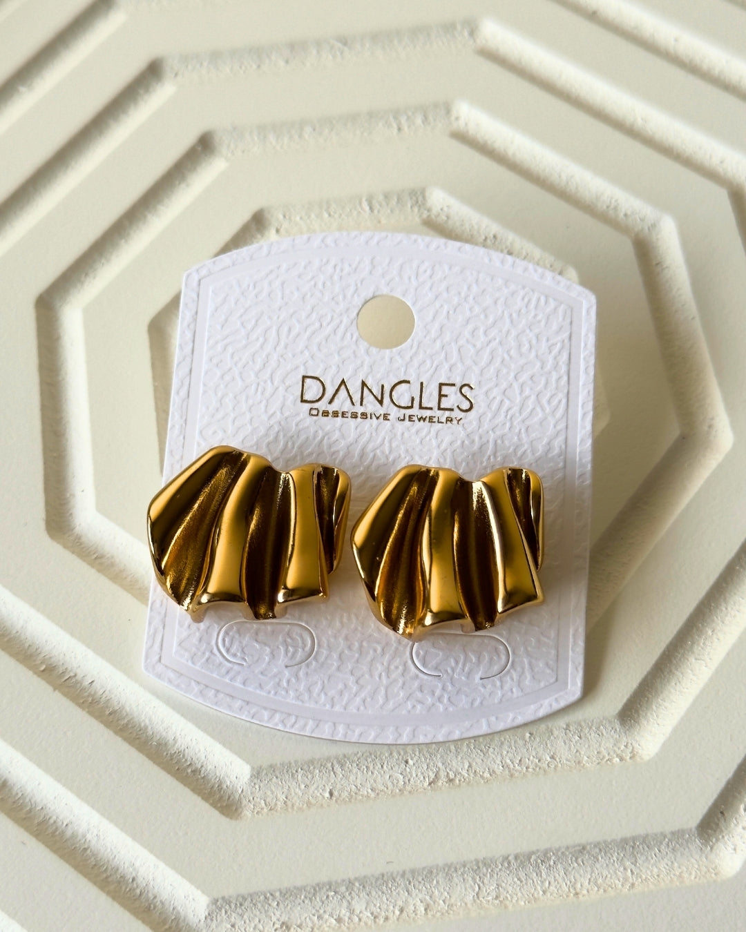 Golden Seashell Earrings