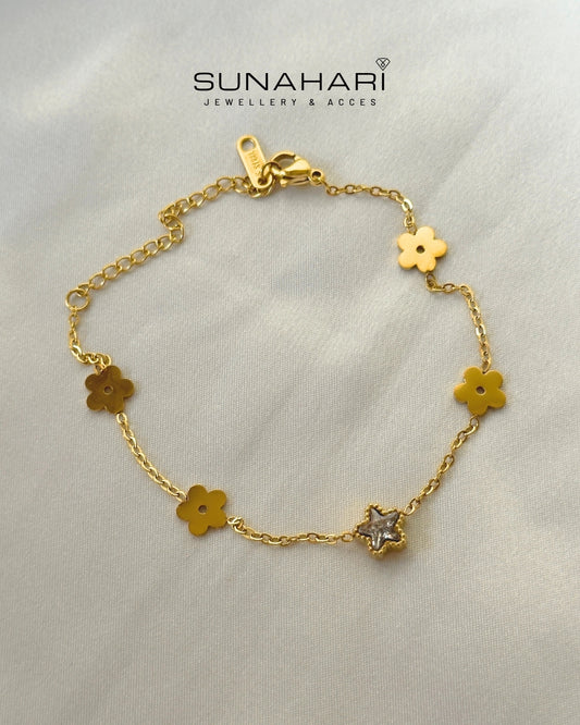 Starlit Bloom Bracelet