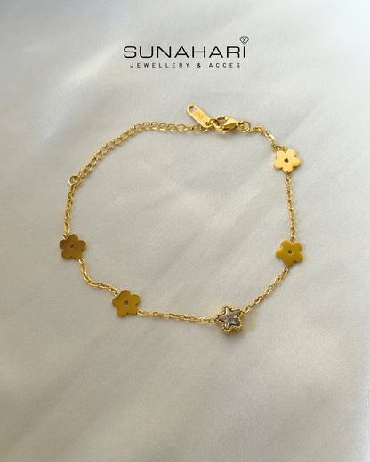 Starlit Bloom Bracelet