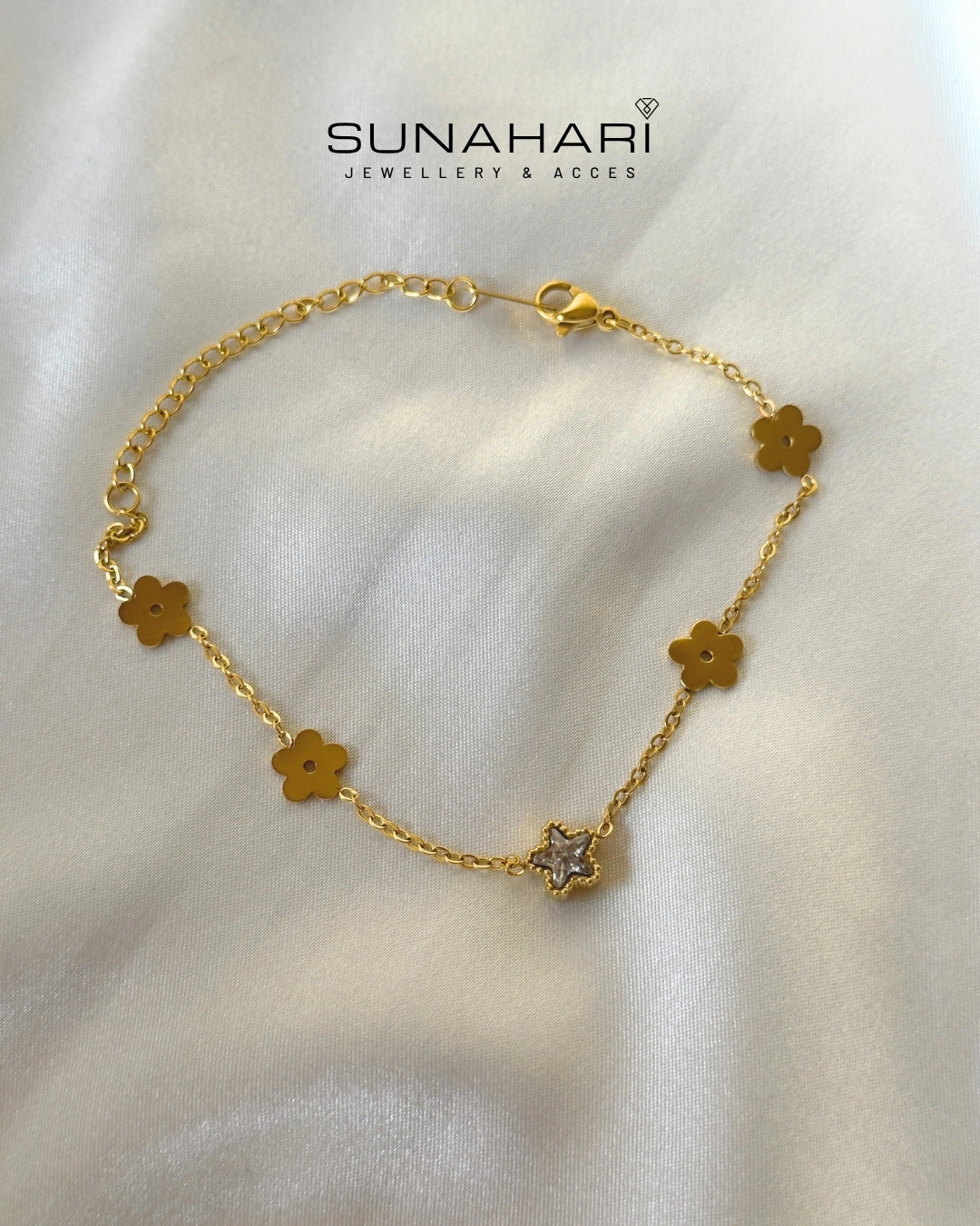 Starlit Bloom Bracelet