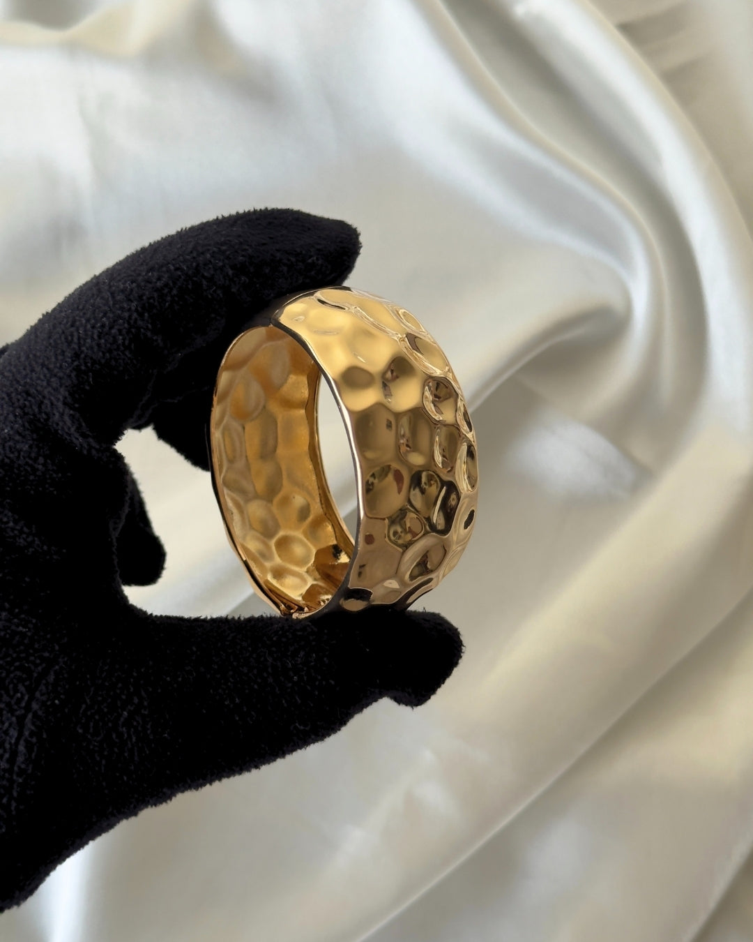 Chunk of Gold Cuff Bracelet