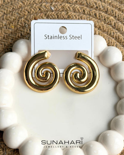 Classy Coil Earrings