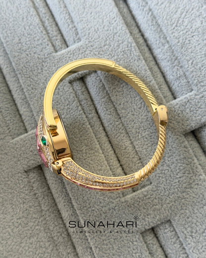 Serpenti Bracelet Watch – Blush Pink