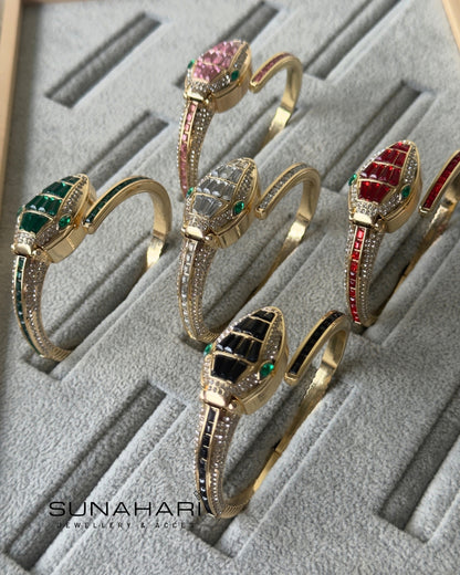 Serpenti Bracelet Watch – Ruby Red