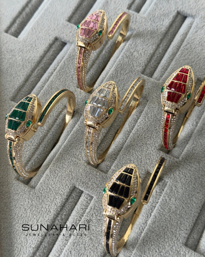 Serpenti Bracelet Watch – Ruby Red