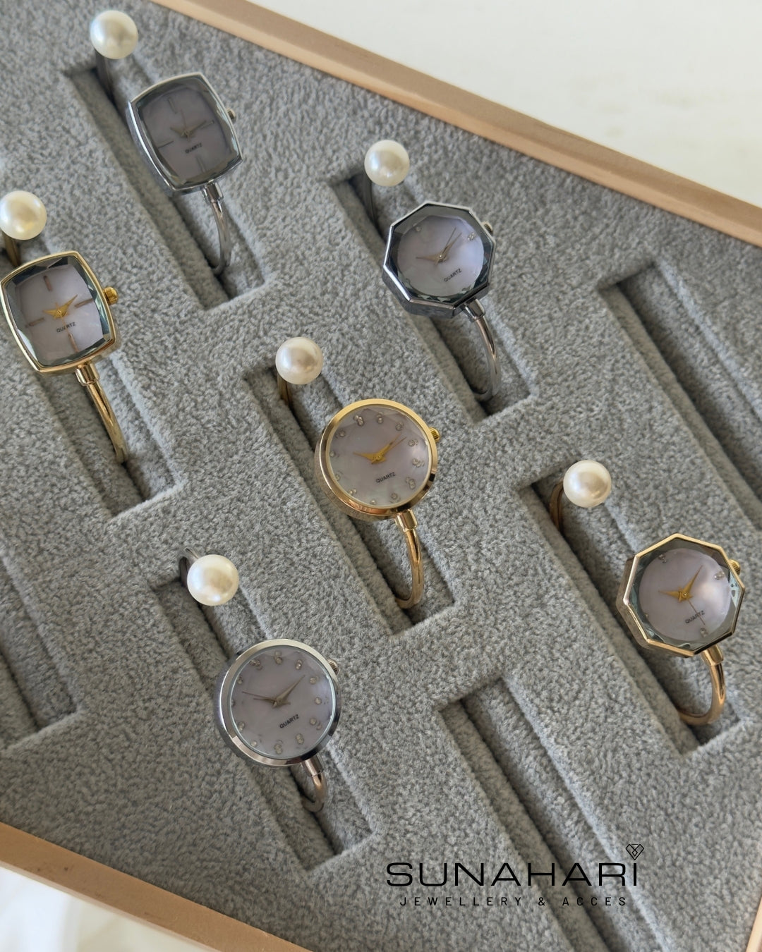 Pearl Square Watch