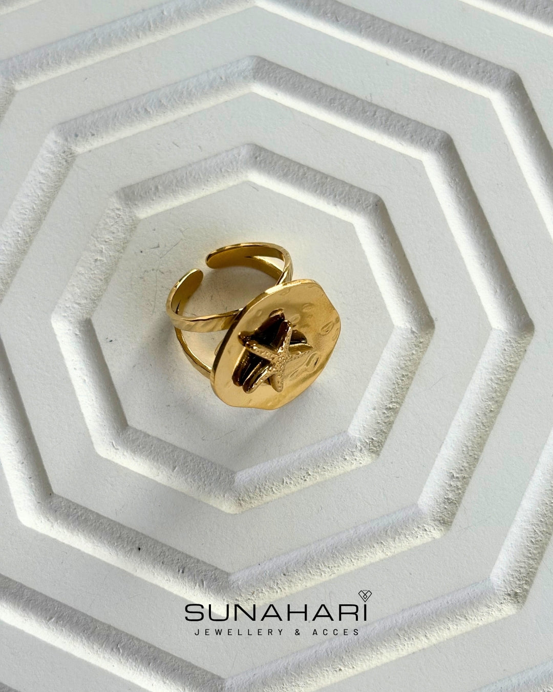 Tropical Tantrum Starfish Ring