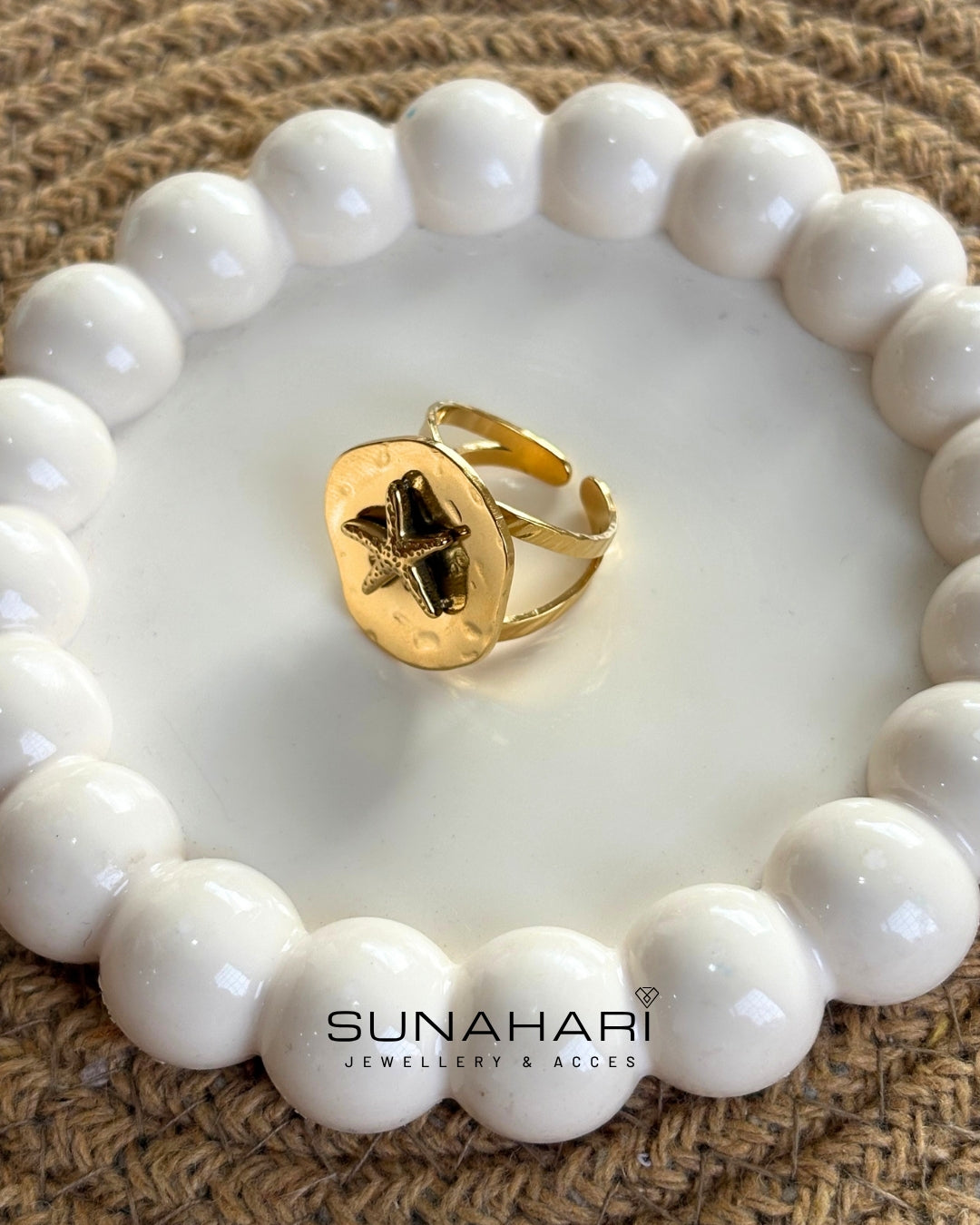 Tropical Tantrum Starfish Ring