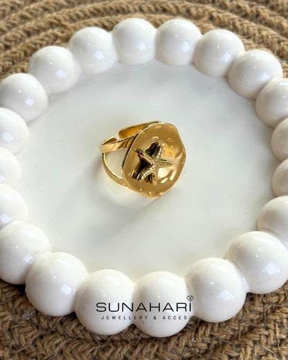 Tropical Tantrum Starfish Ring