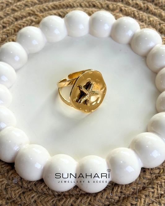 Tropical Tantrum Starfish Ring