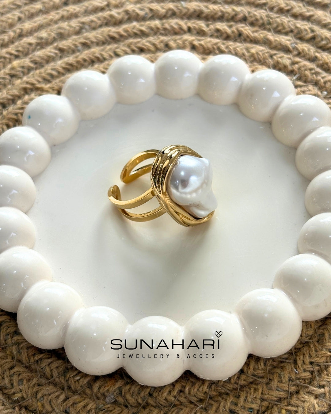 Pearl Muse Statement Ring