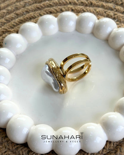 Pearl Muse Statement Ring
