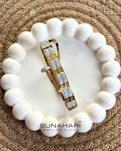 Rich Girl Rhinestone Bracelet