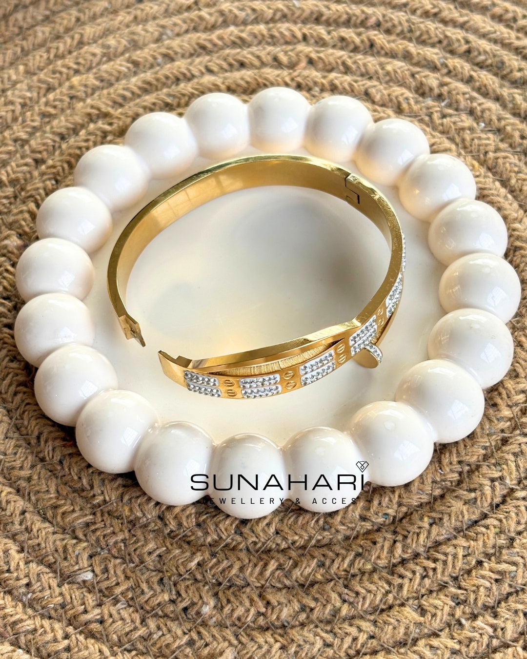 Rich Girl Rhinestone Bracelet