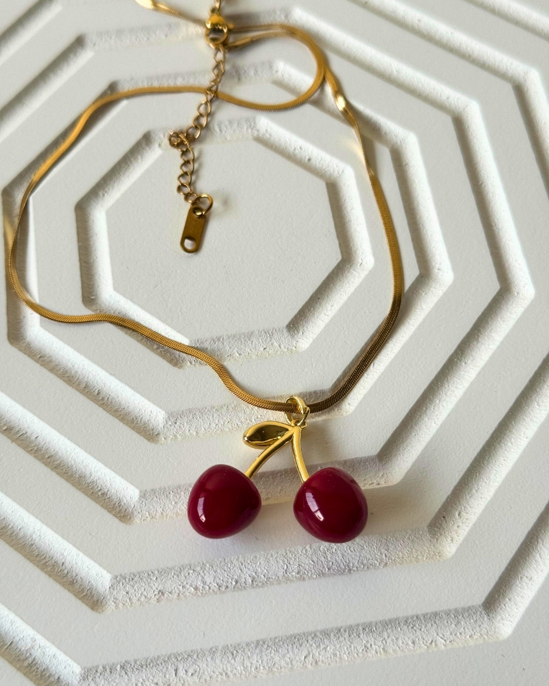 Cherry Necklace - Anti-Tarnish