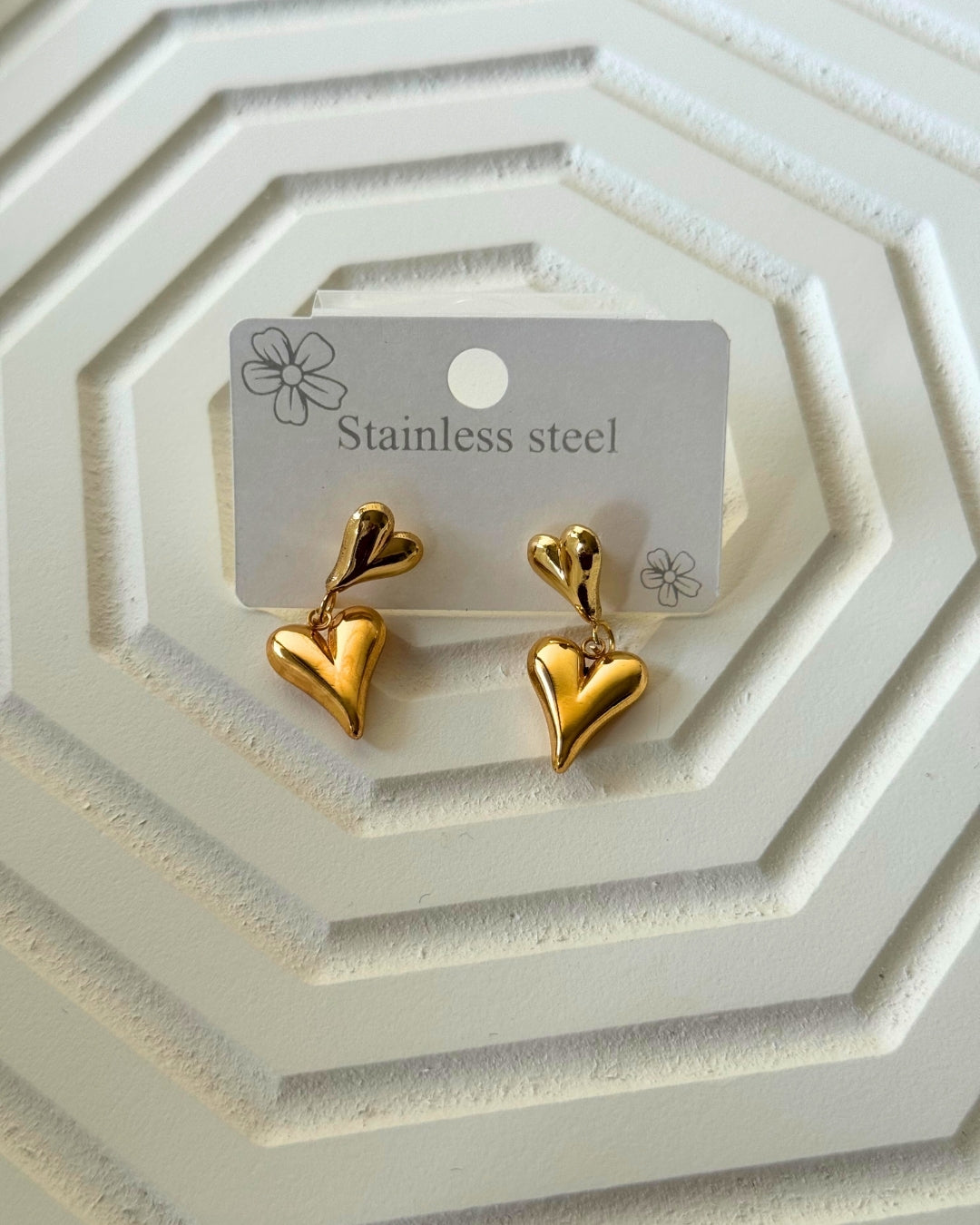 Last Kiss Heart Earrings