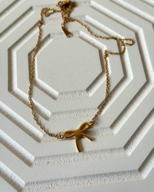 Bow Necklace