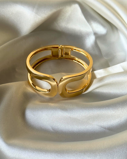 Spiral Golden Cuff