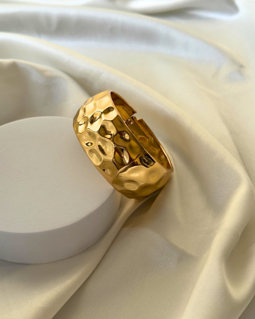 Chunk of Gold Cuff Bracelet